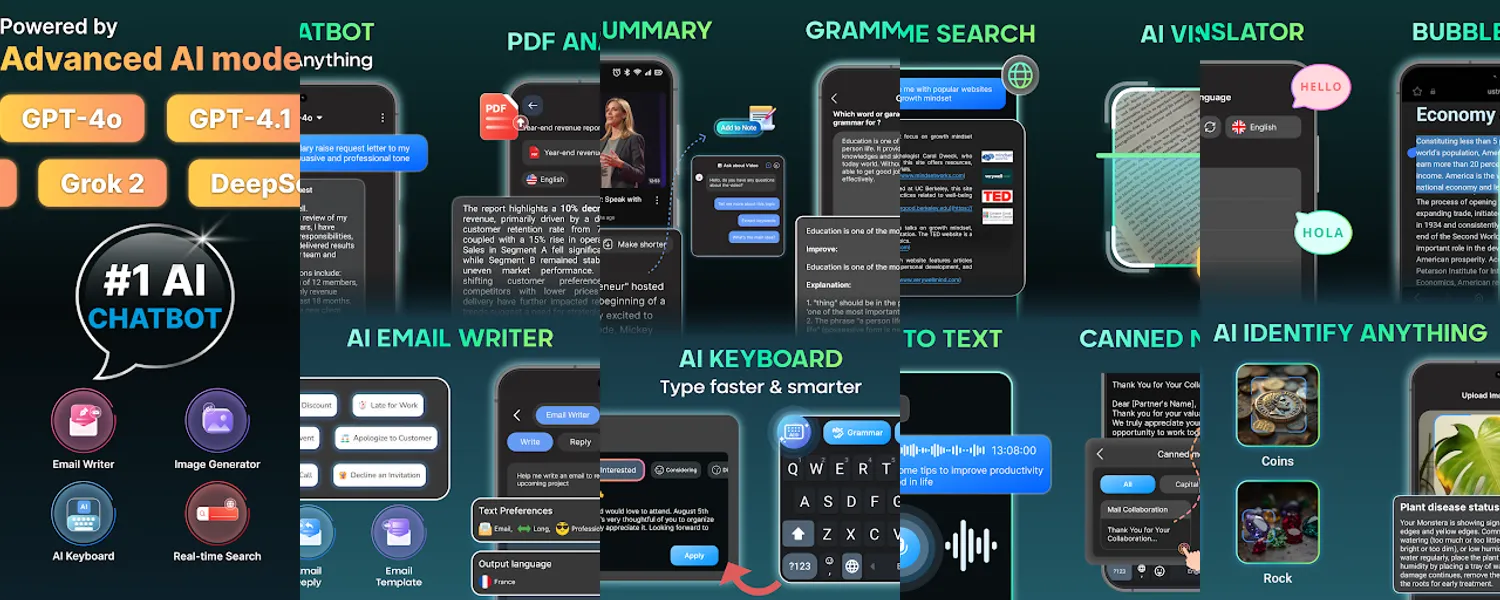 AI Chat : Chatbot & Assistant screenshots