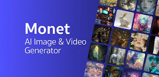 AI Image Generator - Monet background