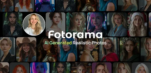 AI Photo Generator - Fotorama background
