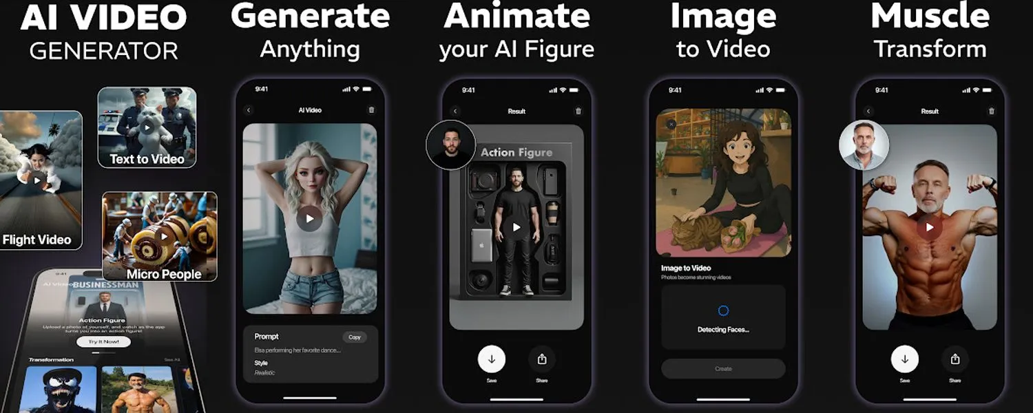 AI Video - AI Video Generator screenshots