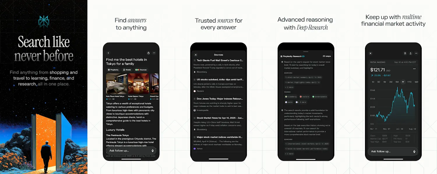 Perplexity - Ask Anything screenshots