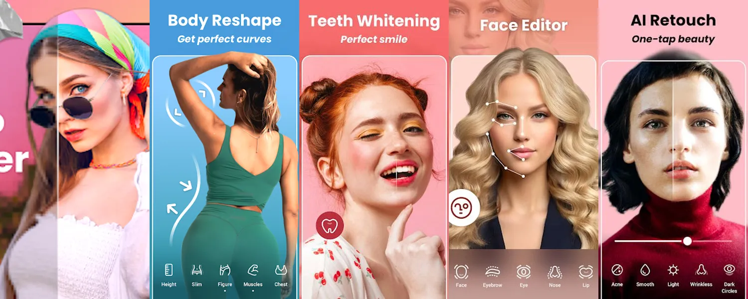 Photo Editor: Retouch, Enhance screenshots
