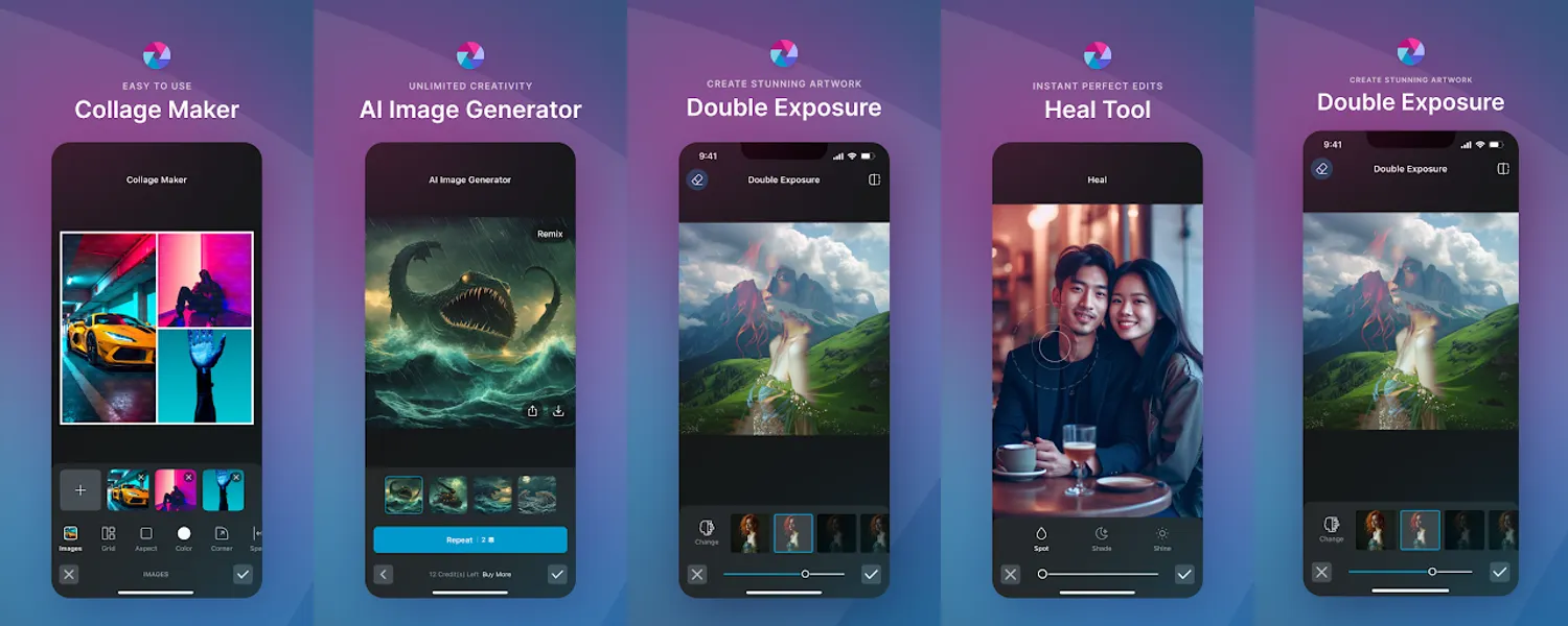 Pixlr AI Photo Editor screenshots