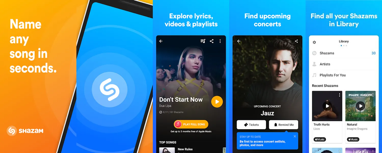 Shazam: Find Music & Concerts screenshots